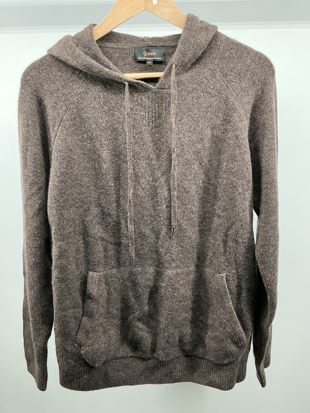 Mongolian Cashmere Pullover Hoodie